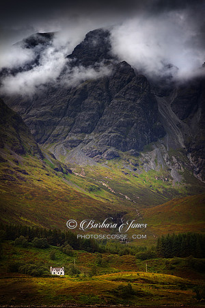 Blaven in the Mist. Torrin. Isle of Skye. Scotland.