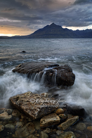 Elgol Rocks and Waves Elgol Isle of Skye,Scotland.