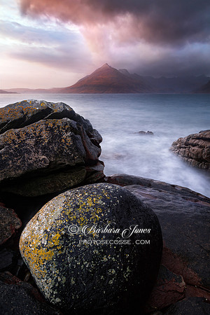 Elgol Beach Ball. #2. Loch Scavaig Skye. Scotland.