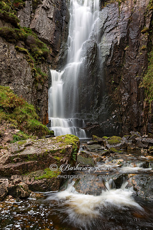 Wailing Widow Falls Assynt NC500 Scotland.