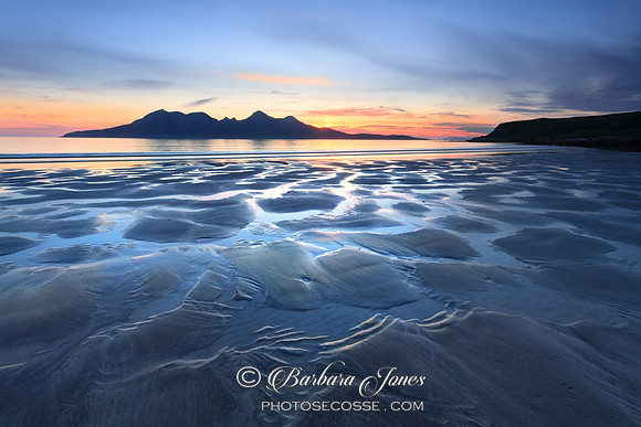 Laig Bay Blues. Isle of Eigg. Scottish Highlands and Islands.