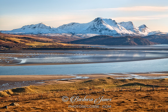 Ben Loyal Kyle of Tongue Winter Sutherland Scotland.