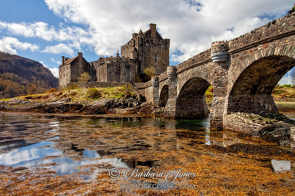 Eilean Donan Castle and Bridge Loch Duich Scotland