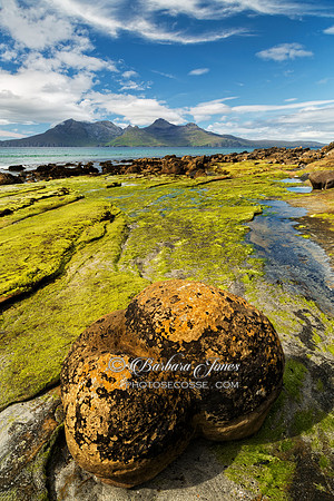 Laig Beach in Summer Isle of Eigg Scotland