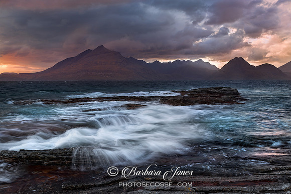 Elgol . June Storm. Loch Scavaig. Isle of Skye. Scotland.