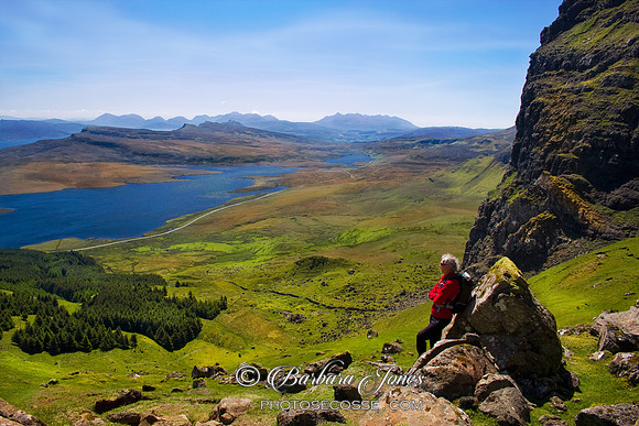Old man of Storr, Cuillin view. Trotternish. Isle of Skye. Scotland.