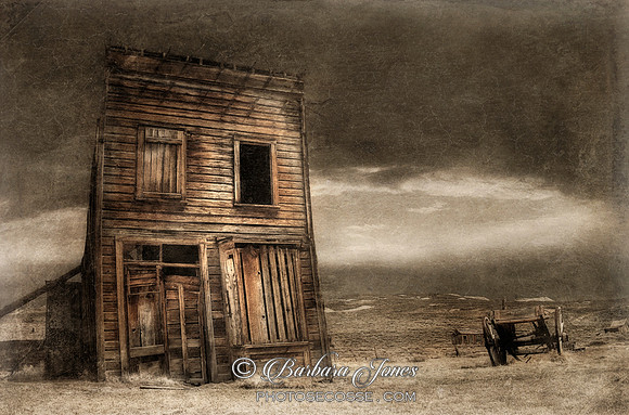 Bodie Ghost Town, The Swazey Hotel. California, USA.