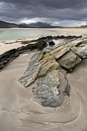 Ben Loyal. Kyle of Tongue. Stormy Skies. Sutherland. Scotland.