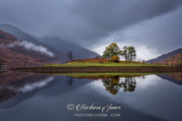 Loch Leven Reflections. Glencoe. Scotland.