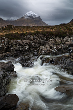 Marsco and Allt Dearg. Sligachan. Isle of Skye. Scotland.
