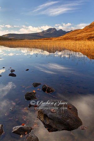 Blaven  Reflection Loch Cill Chriosd Skye