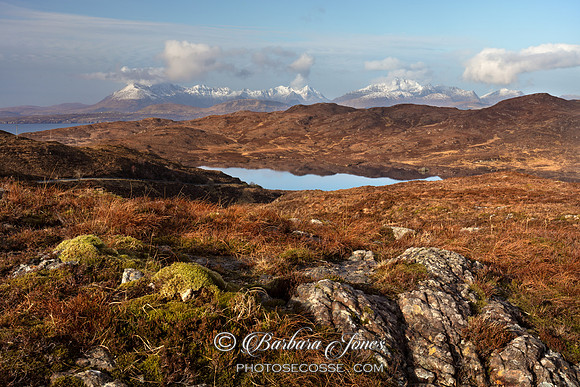 The Cuillin and Loch Dughaill Skye  Scotland.
