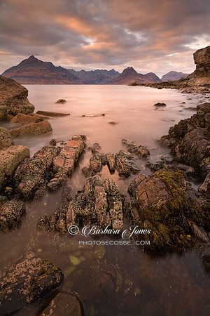 Elgol Sunset  Loch Scavaig Skye Scotland.