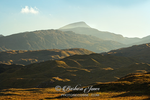 Torridon. Coire a' Cheud-chnoic in Autumn. Glen Torridon. Scotland.