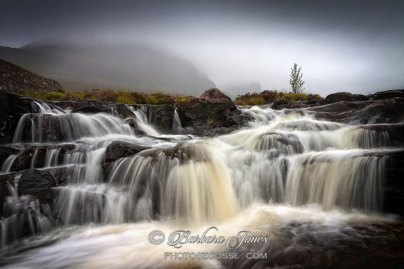 Bealach na Ba NC500 Moody Weather, Scotland.
