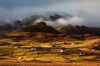 Quiraing and Mist Trotternish Isle of Skye