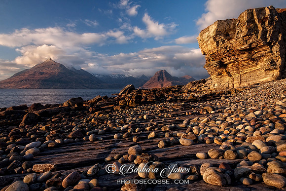 Elgol Boulder Beach Loch Scavaig Skye Scotland.