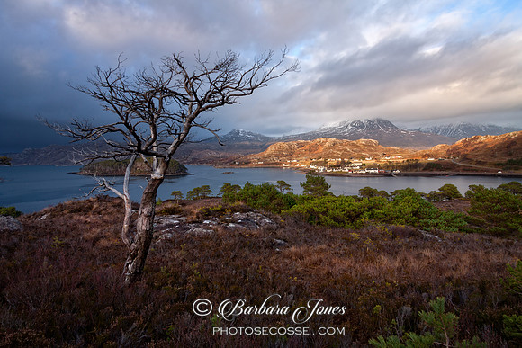 Shieldaig View Torridon Wester Ross  Scotland.