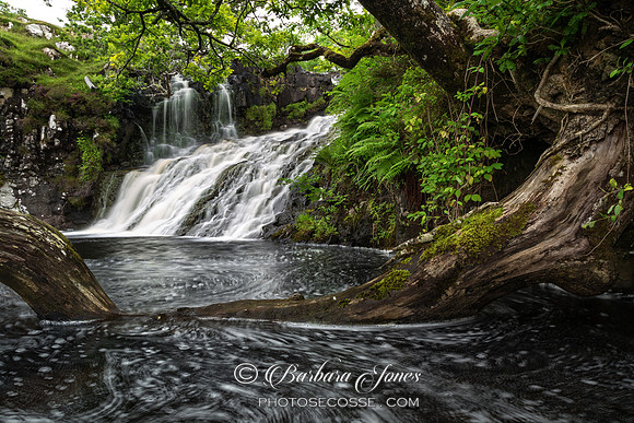 Eas Fors. Middle Falls. #1. Isle of Mull. Inner Hebrides. Scotland.