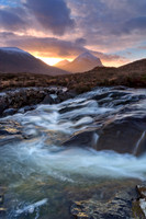 Marsco Sunrise. Sligachan. Isle of Skye. Scotland.