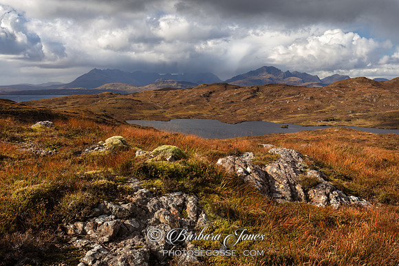 The Cuillin and Loch Dughaill Skye  Scotland.
