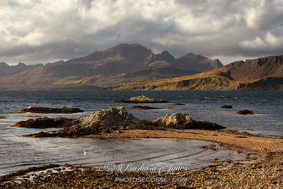 Ord View of Blaven. Sleat Skye Scotland.