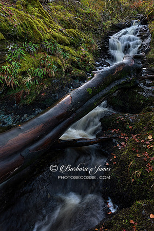 Aird Waterfall. Isle of Skye. Scotland.