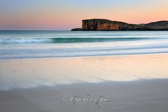 Oldshoremore Pink Sunrise. Sutherland. Scotland.