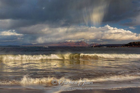 Mellon Udrigle Dramatic Squall Wester Ross Scotland.