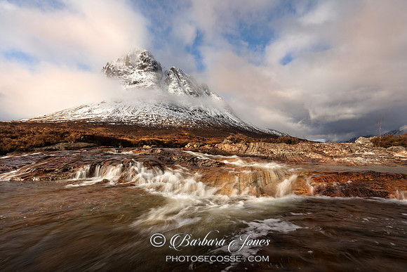 Mist. Buachaille Etive Mor. A Misty  Morning. Glencoe. Scotland.