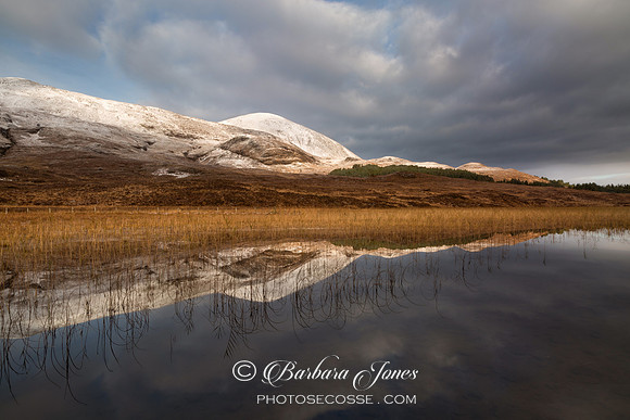 Beinn na Caillich. Reflection. Cill Chriosd. Skye. Scotland.