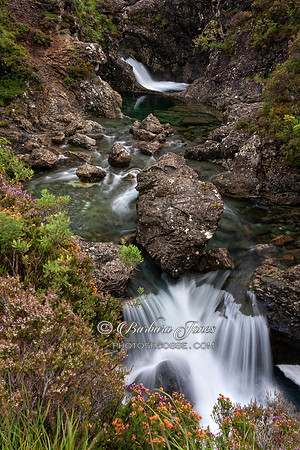 Fairy Pools Grotto. Glen Brittle. Isle of Skye. Scotland.