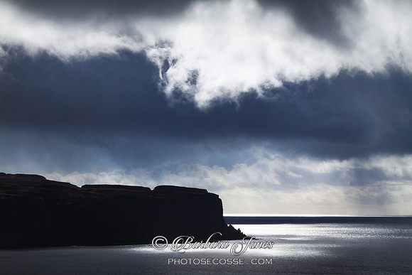 Minginish Cliffs from Oronsay Island. Isle of Skye. Scotland.
