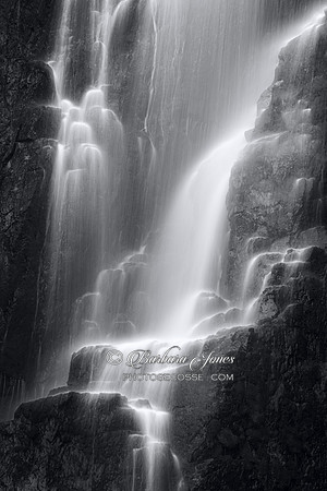 Wailing Widow Falls in Mono Assynt Scotland