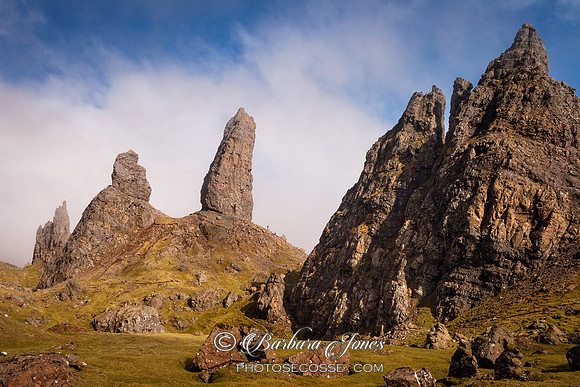 Old Man of Storr Pinnacle. Trotternish Isle of Skye. Scotland.