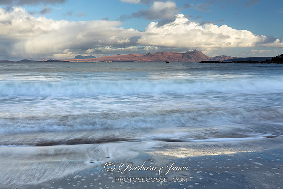 Mellon Udrigle Clouds and Waves Wester Ross Scotland.