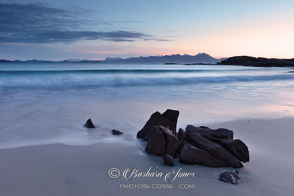 Mellon Udrigle Sunrise Glimmer Wester Ross  Scotland.