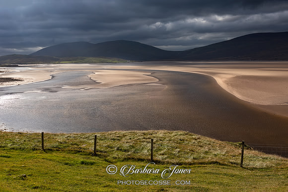 Kyle of Durness Stormy Light NC500 Scotland.