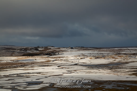 Braes of Achnahaird. Winter Sun. Coigach. Scotland.