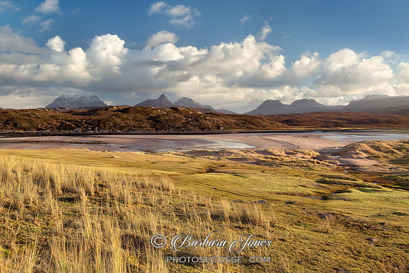 Achnahaird Beach Sunny Sky. Coigach. Scotland.