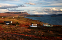 Polbain view to Achiltibuie. Coigach. Scotland.
