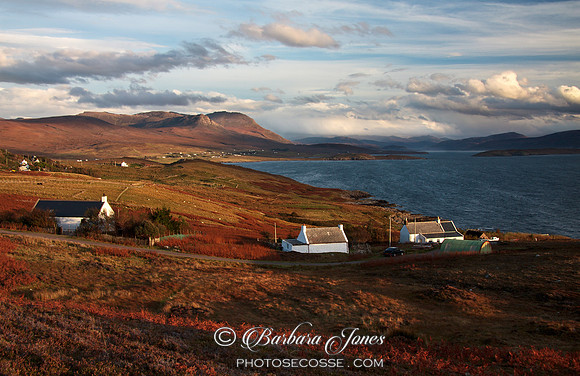 Polbain view to Achiltibuie. Coigach. Scotland.