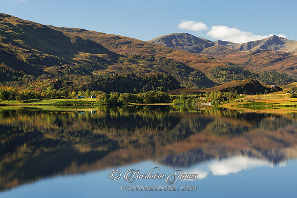 Glen Strathfarrar. Loch Beannacharan. Scotland.