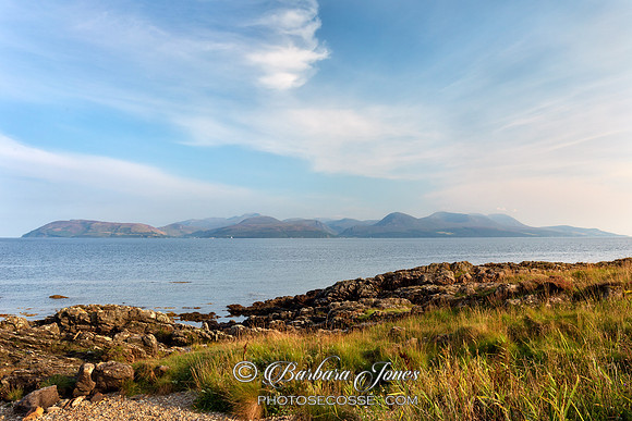Isle of Arran Summer Evening Claonaig Scotland