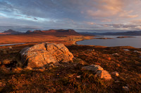 Achiltibuie from Hill of the Fairies Coigach Scotland.