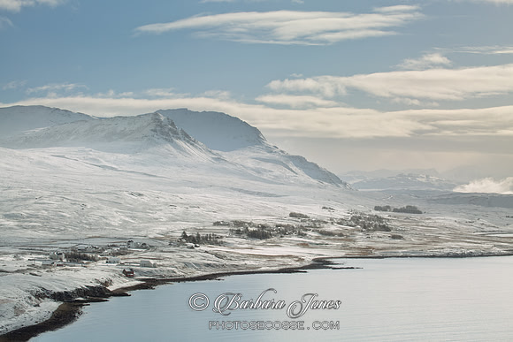 Achiltibuie in Winter. Coigach. North West Geopark. Scotland.
