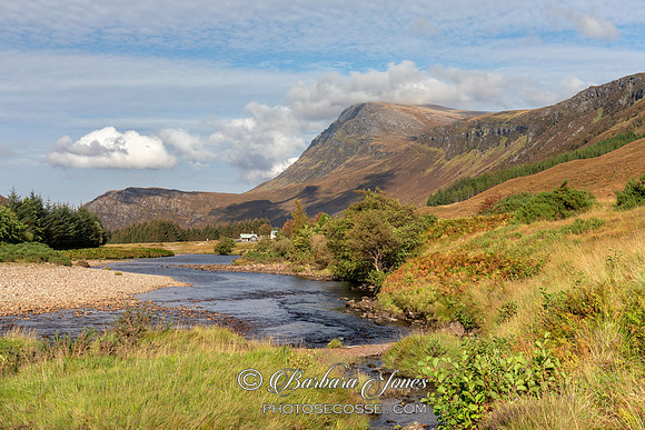 Ben Hope Sunny Day Altnacaillich,  Sutherland, Scotland.