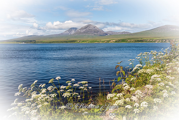 Paps of Jura View Port Askaig  Scotland