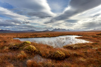 A' Mhoine in Autumn Ben Loyal, Sutherland. Scotland.