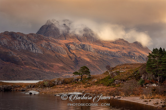 Slioch, Loch Maree Early Morning, Scotland.